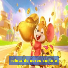 roleta de cores sorteio